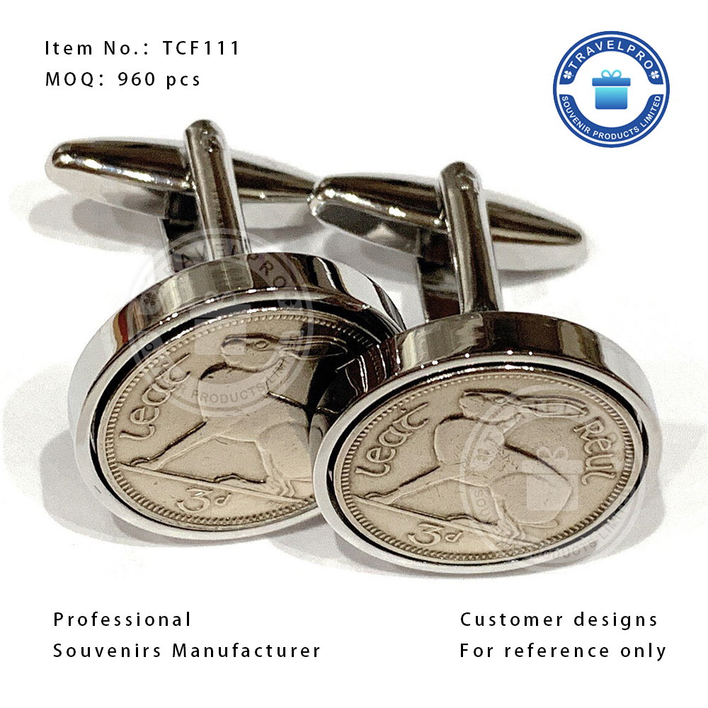 High Quality Metal Souvenir Rabbit Cufflink