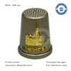 Belgium Brussels Metal Souvenir Thimble