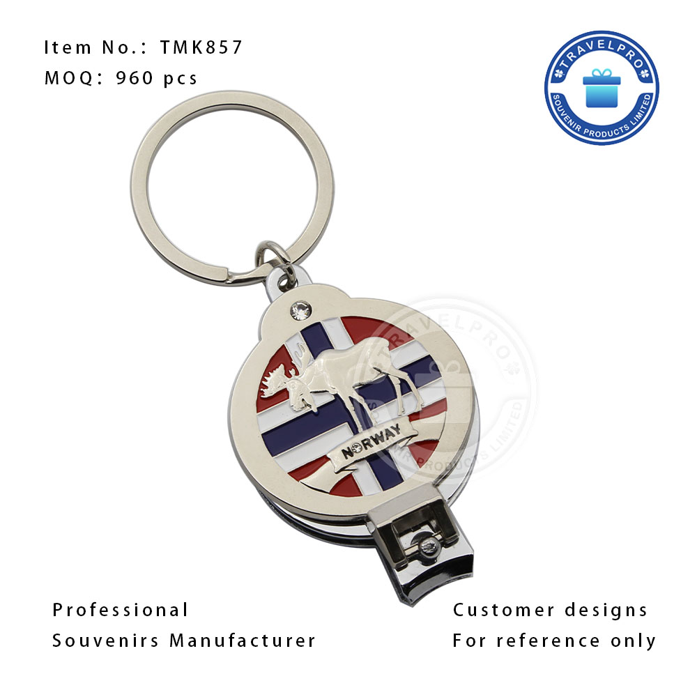 Norway Customized Design Metal Souvenir Nail Clipper 