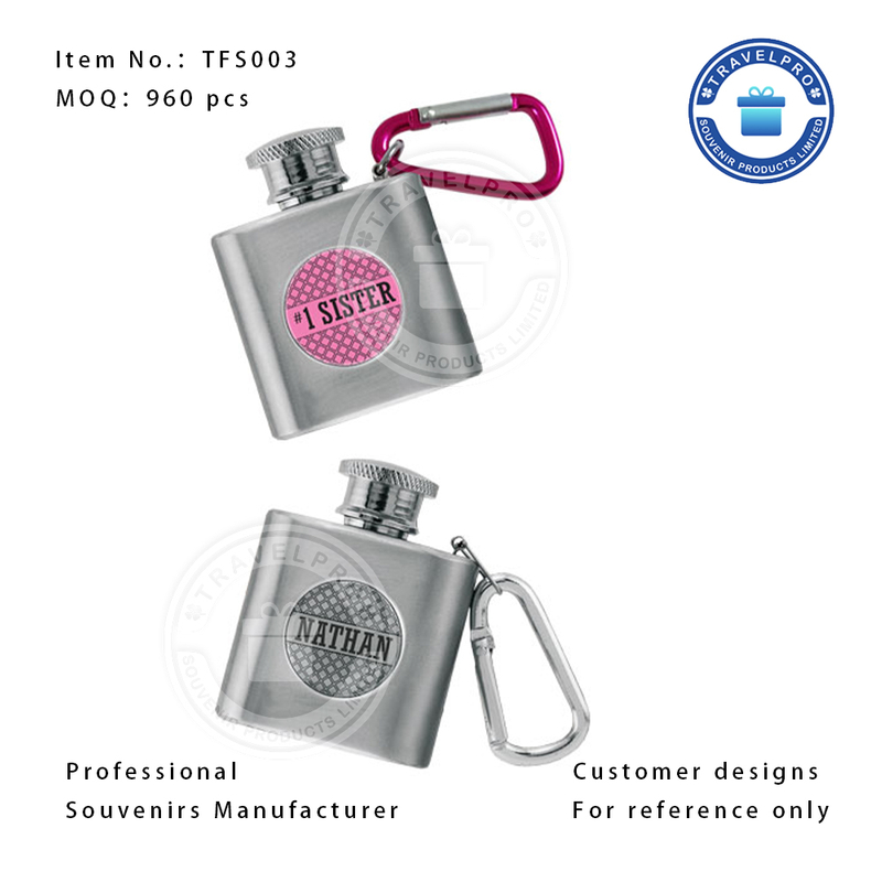 Customized Metal Souvenir Flask Small Wine Pot