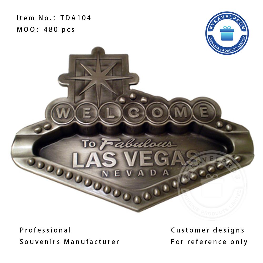 Las Vegas Souvenir Ashtray -TDA104