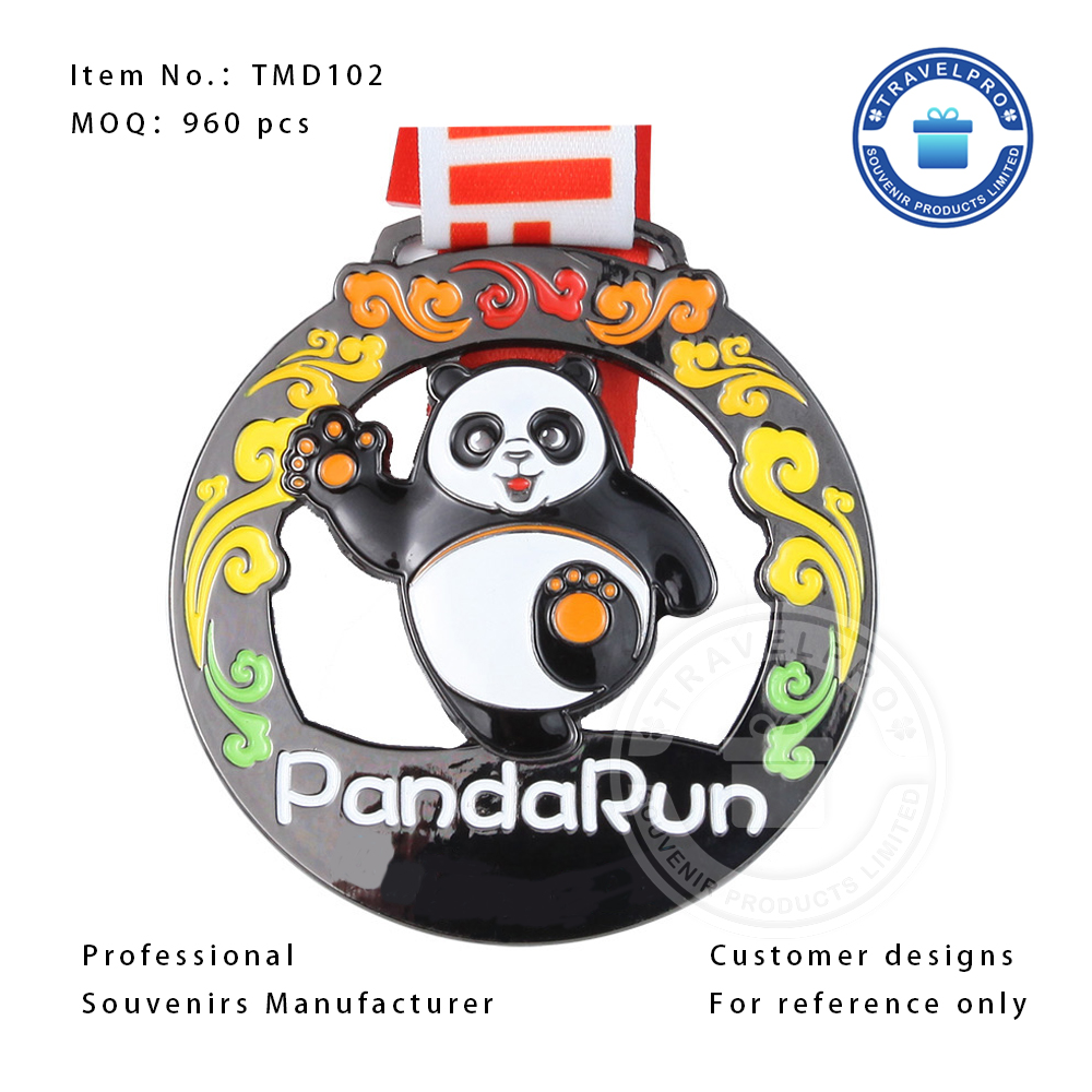 Customized Panda Souvenir Medal-TMD102