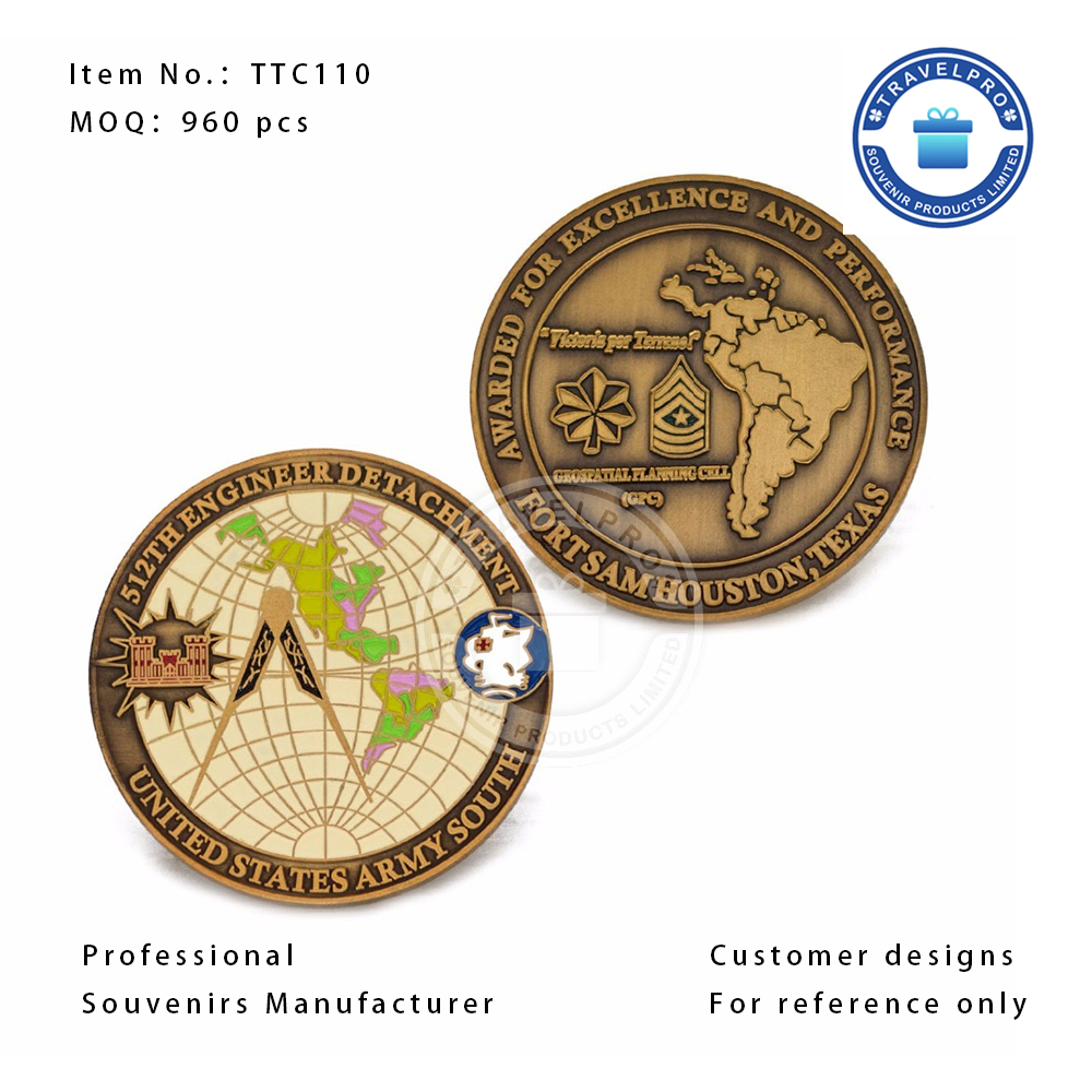 Personalized Texas Souvenir Commemorative Coin-TTC110