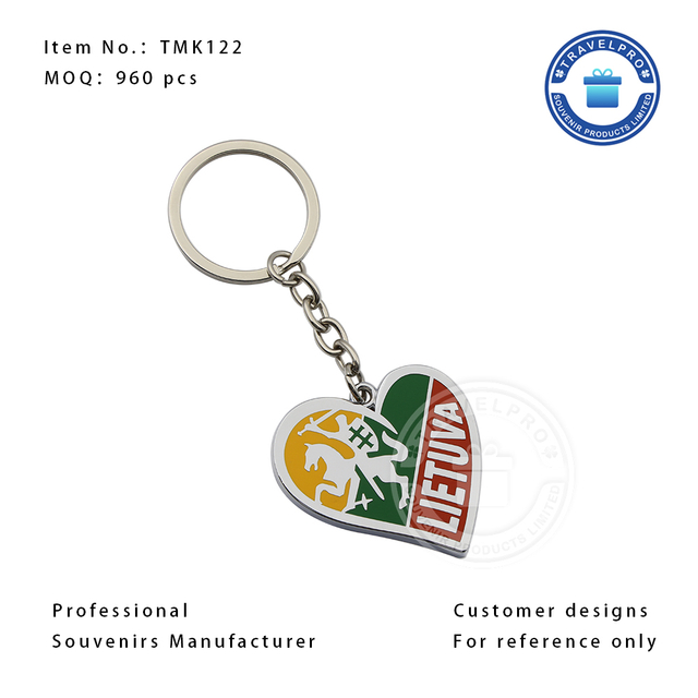 LIETUVA Wholesale Customized Souvenir Keychain