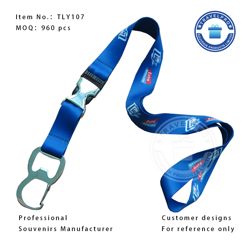Creative Customized Design Lanyard with Buckle-TLY107