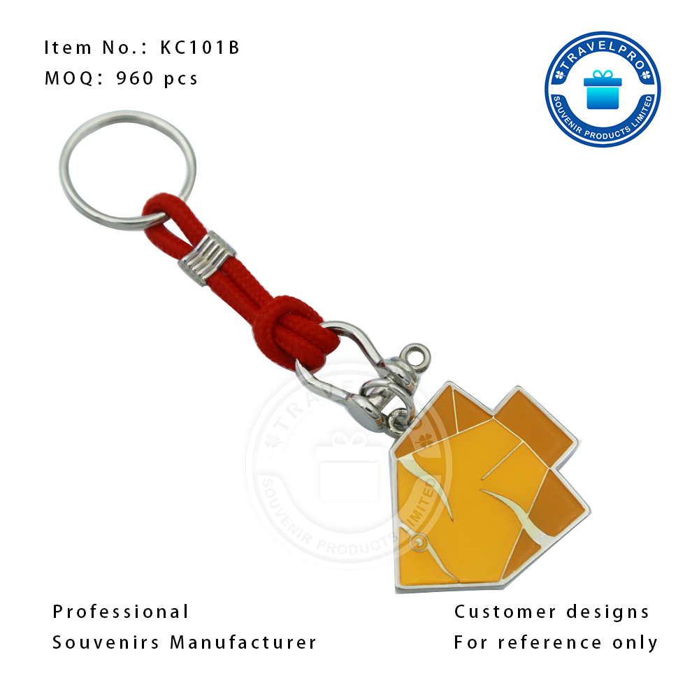 Fish Souvenir Keychain with Customized Design