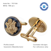 Customized Carving USA Emblem Cufflink Souvenirs