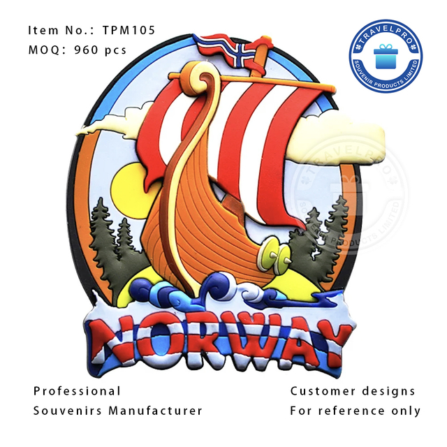 Norway Wholesale High Quality Decorative PVC Magnet