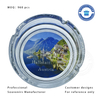 Personalized Glass Ashtray for Austria 