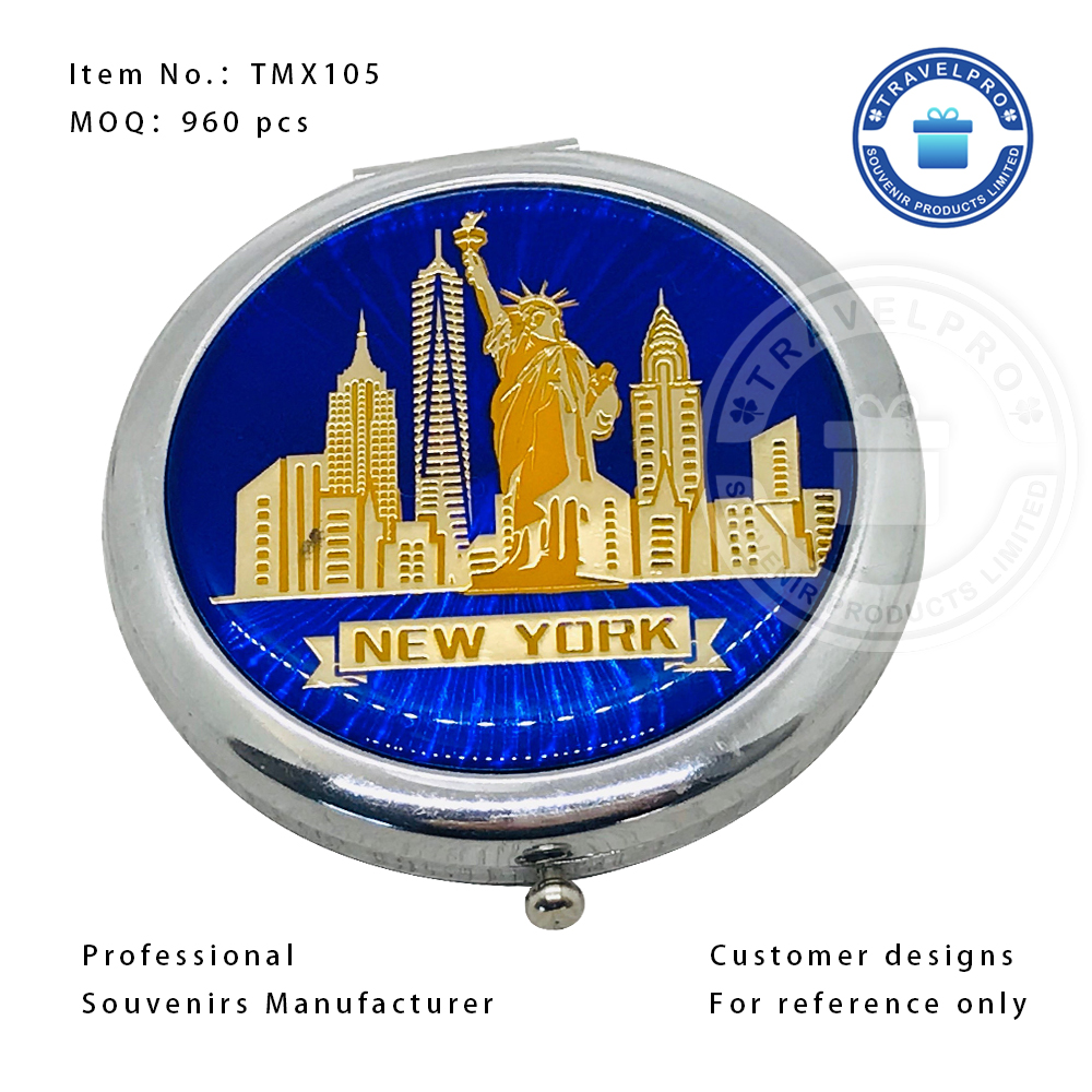 New York Souvenir Pocket Mirror -TMX105