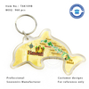 Hawaii Dolphin Promotional Acrylic Keychain with Customized Design