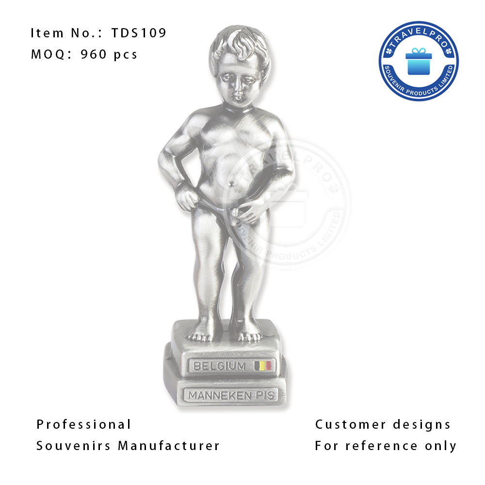 Souvenir Statuette of Manneken Pis with Customized Design And Size-TDS109