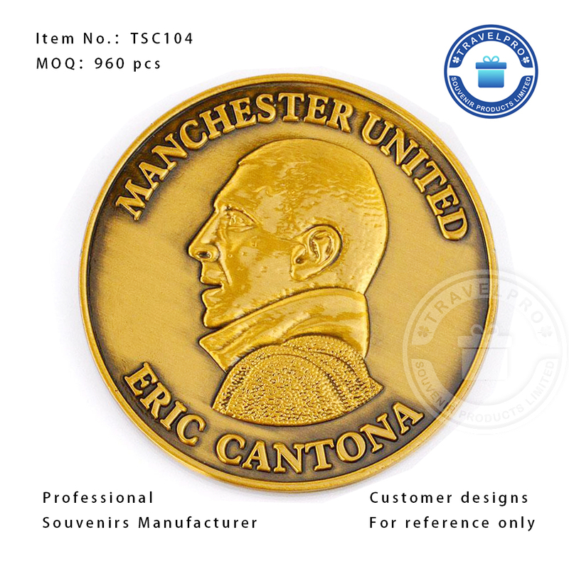 Manchester Souvenir Coin with Customized Design-TTC102