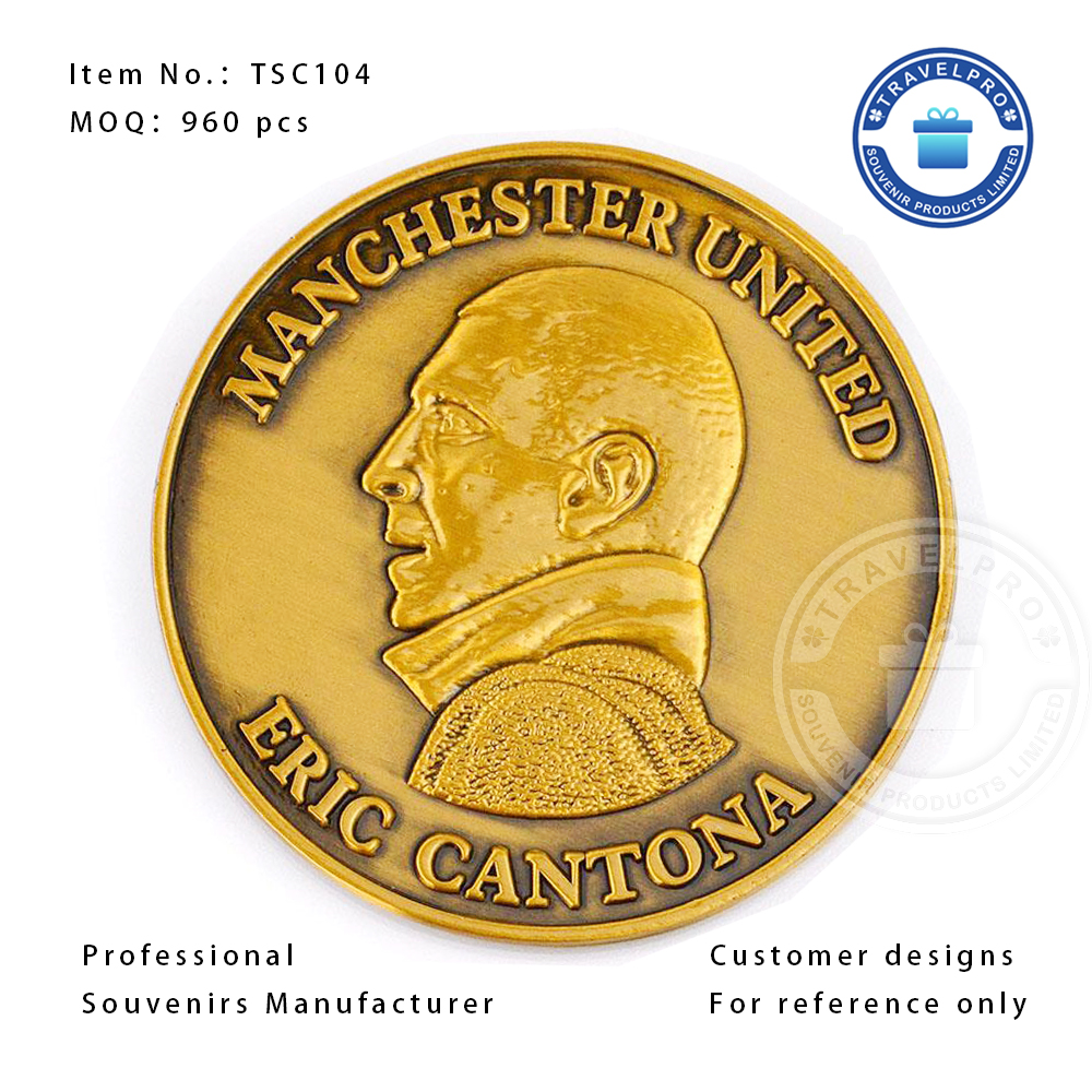 Manchester Souvenir Coin with Customized Design-TTC102