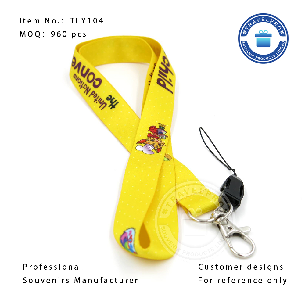Cartoon Lanyard with Customized Design-TLY104