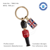 3D London Parade Soldiers Customized Metal Souvenir Keychain 