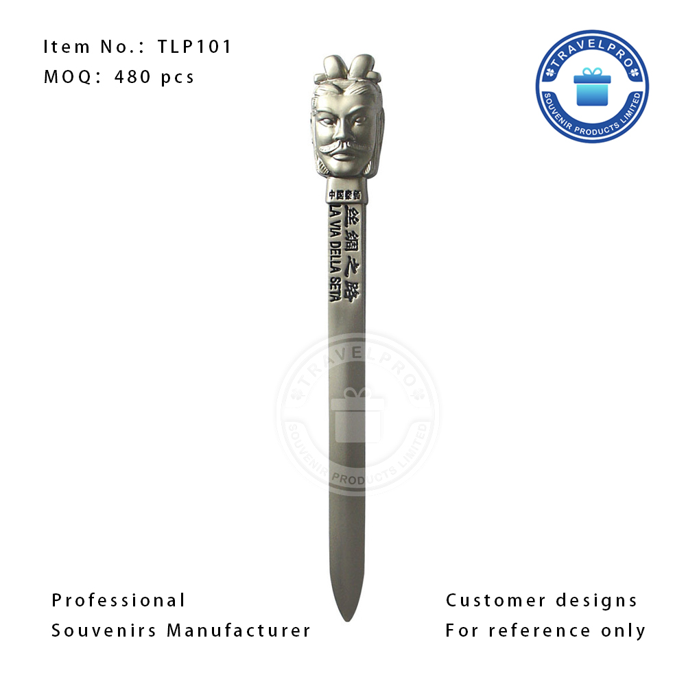 Chinese Commemorative Letter Opener with Engraved Details-TLP101 