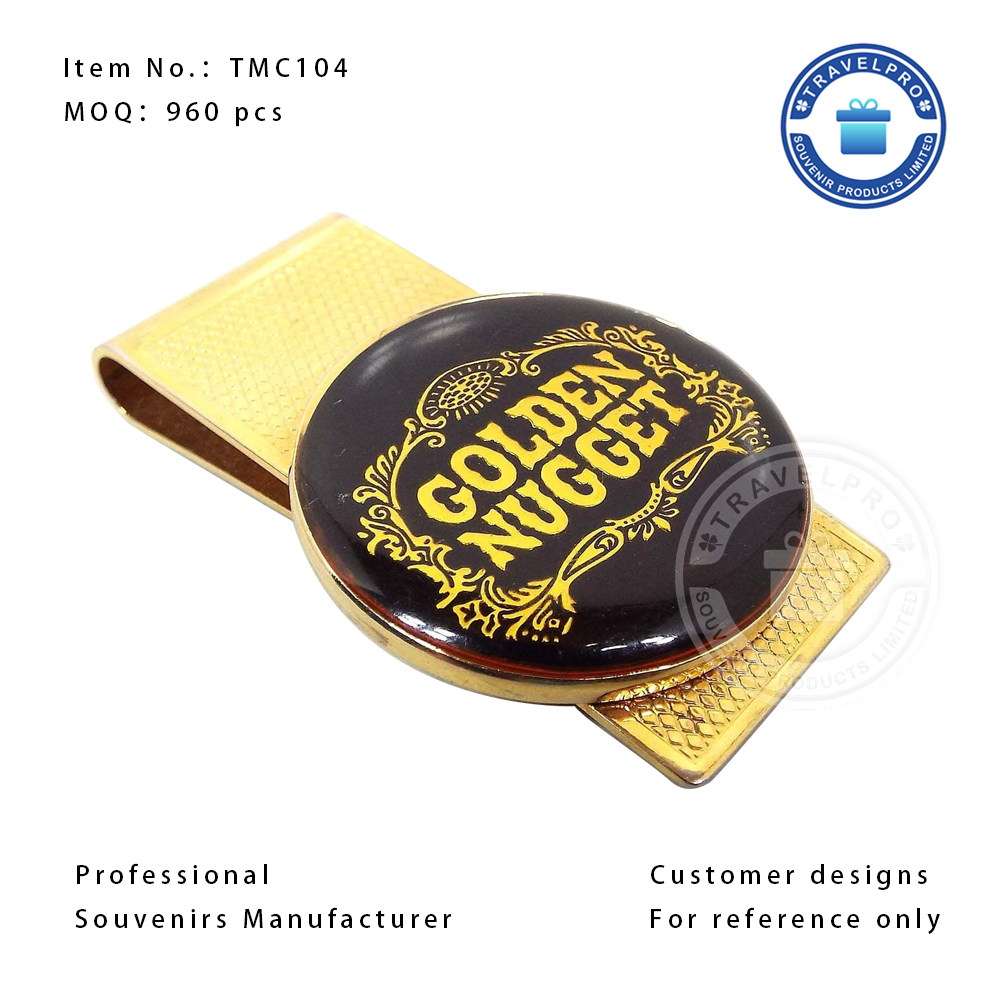 Customized Souvenir Money Clip-TMC104