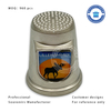 Decorative Thimble with Customized Sticker