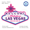 LAS VEGAS Souvenir Soft PVC Magnet with Personalized Design