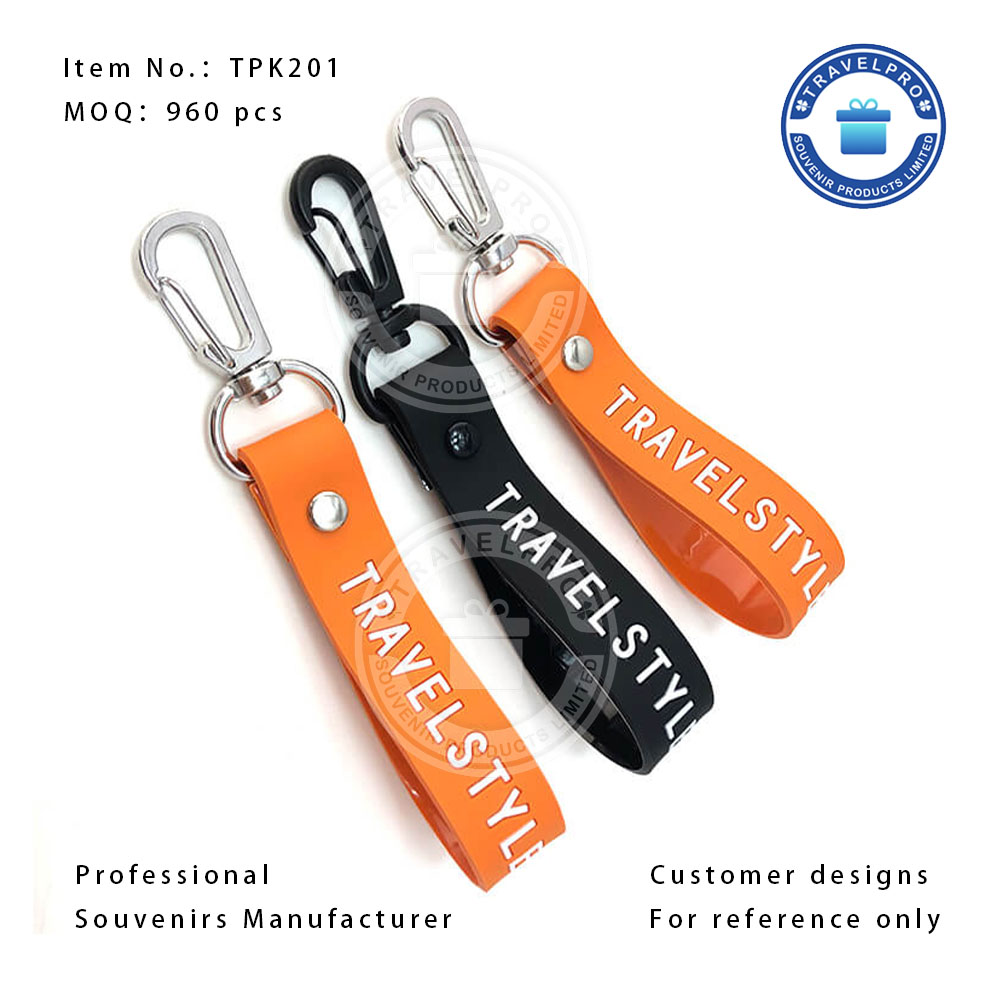 PVC Strap Keychain with Custom Design And High Quality 