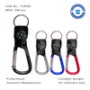 Compass Carabiner Keychain with Personalized Design