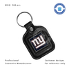 Promotional PU/leather Keychain with Name Tag
