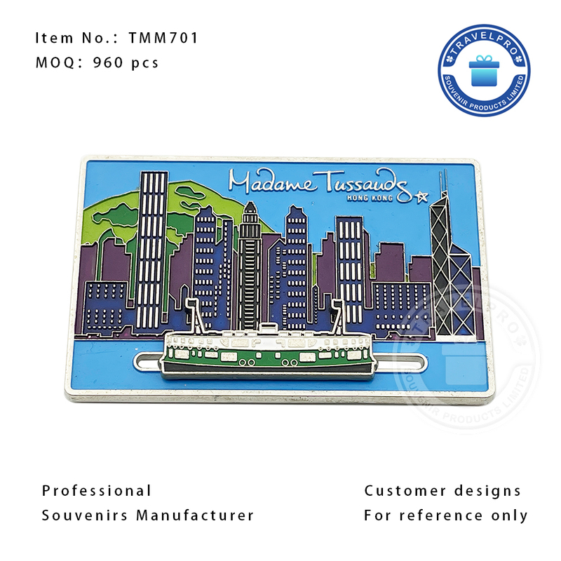 Madame Tussauds Hong Kong Souvenir Fridge Magnet with Customized Design
