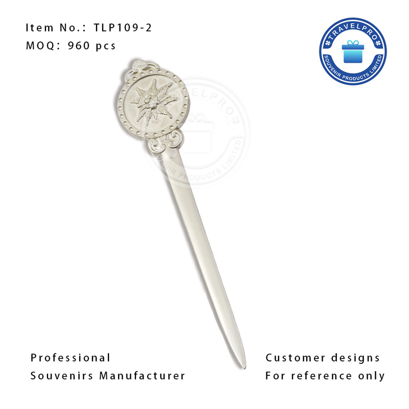Edelweiss Decorative Letter Opener with Customized Design-TLP109-2