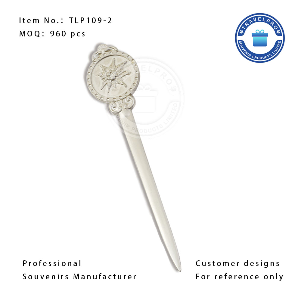 Edelweiss Decorative Letter Opener with Customized Design-TLP109-2