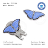 Custom Soft Enamel Butterfly Golf Hat Clip