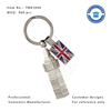 3D London Big Ben Customized Metal Souvenir Keychain 