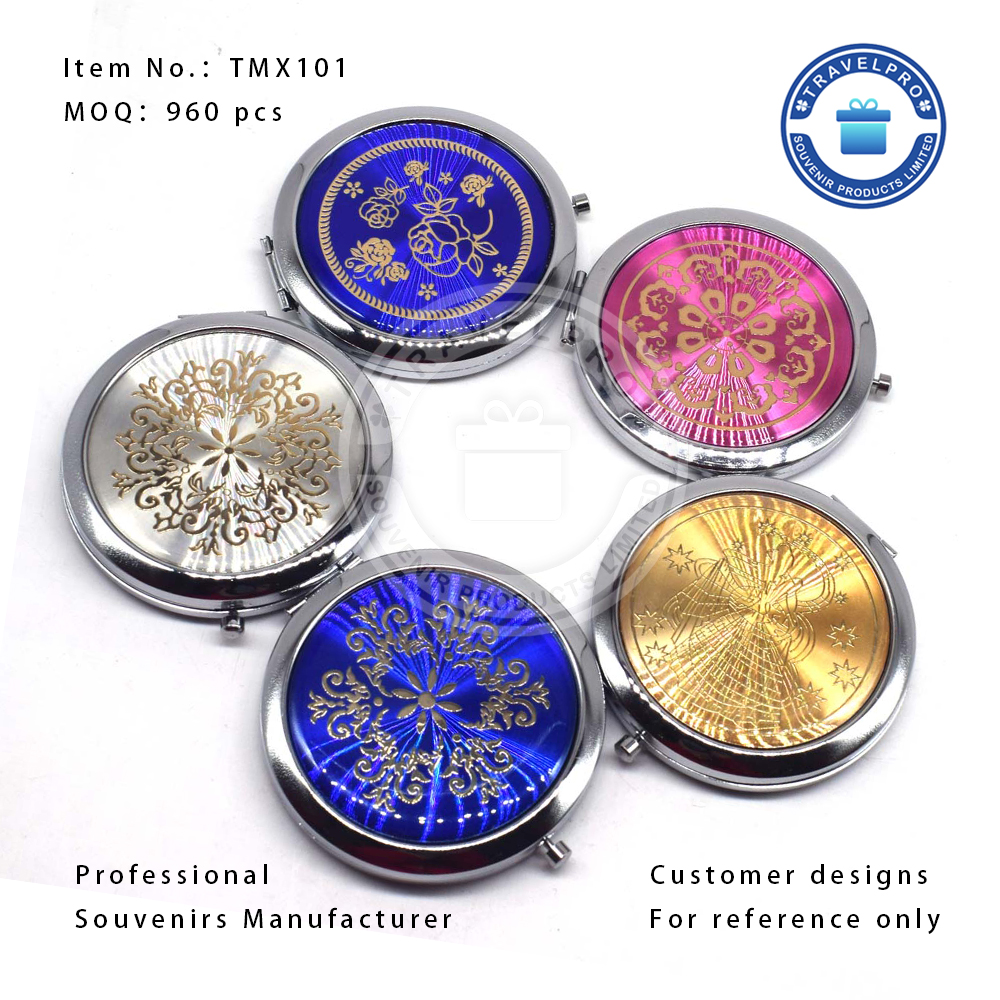 Customized Round Pocket Mirror -TMX101