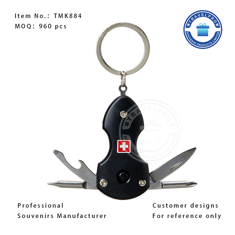 Switzerland Customized Metal Souvenir Pocket Functional Knife