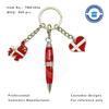 Denmark High Quality Souvenir Mini Pen Keychain 