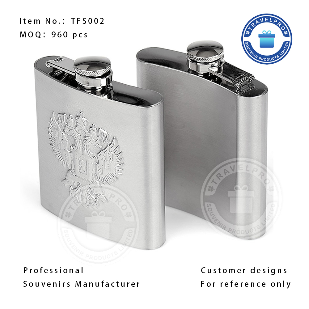 Customized Metal Souvenir Flask Russia Wine Pot