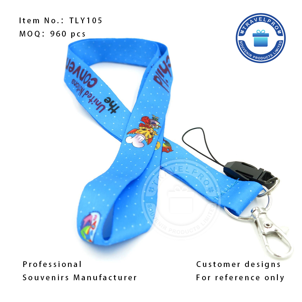 New Cartoon Lanyard with Customized Design-TLY105
