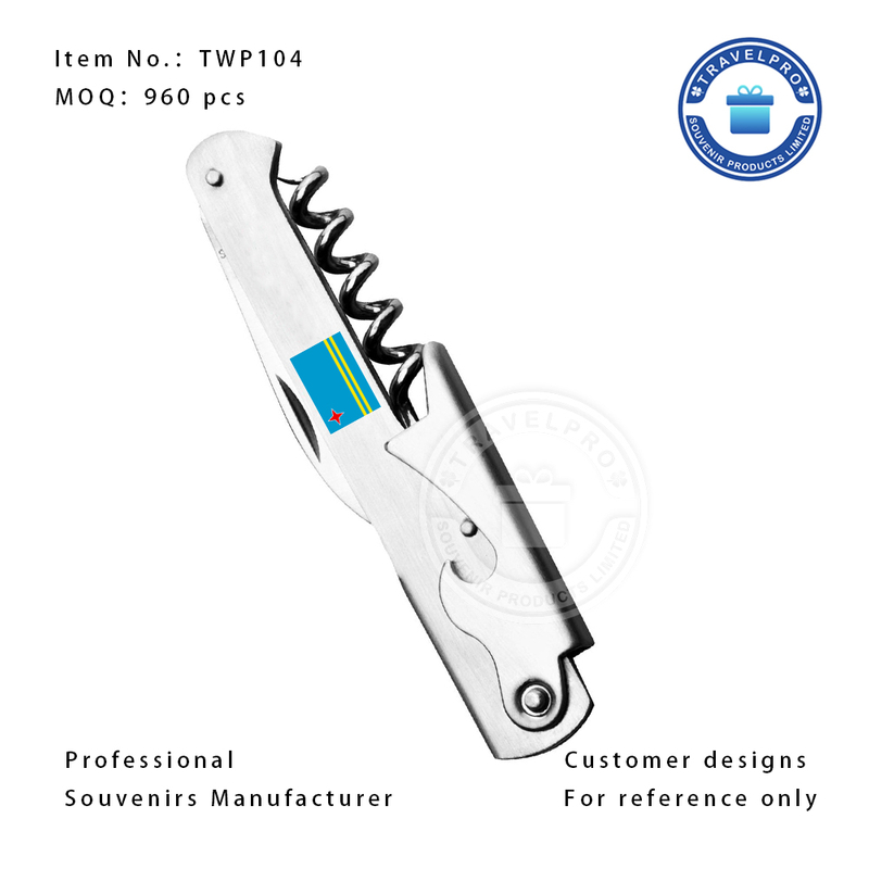 Customized Country Metal Wine Opener