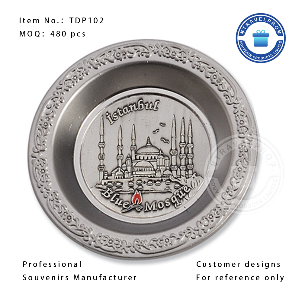Turkey Istanbul Souvenir Plate with Customized Design-TDP102