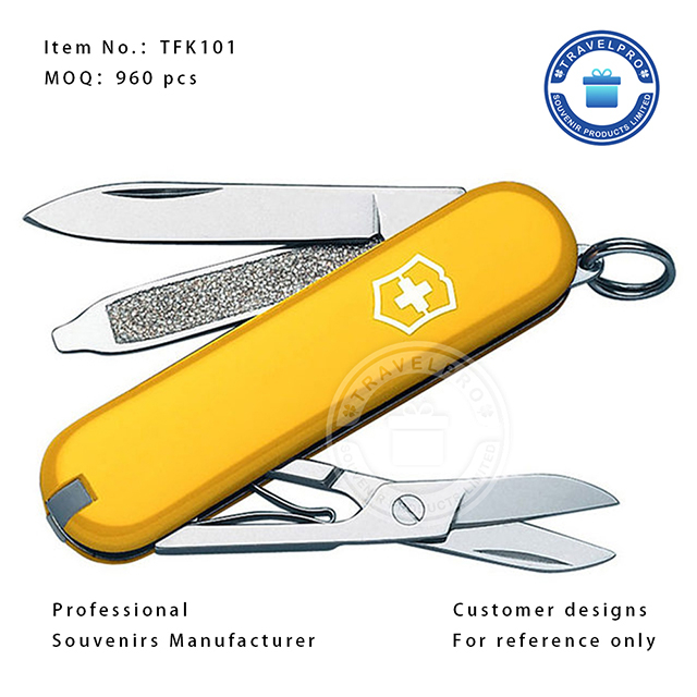 Customized Metal Souvenir Pocket Functional Knife