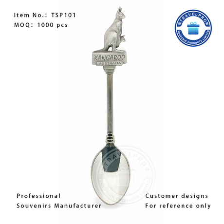 Australian Souvenir Spoon in Antique Silver Color-TSP101