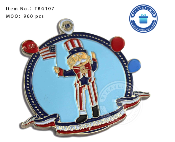hot-selling metal commemorative lapel pin