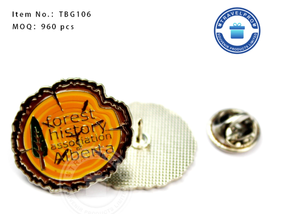 Hot Selling Metal Commemorative Pin Badge with Customized Designs