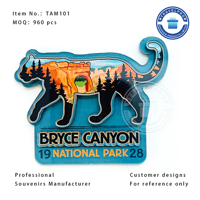 USA BRYCE CANYON Customized Acrylic Magnet